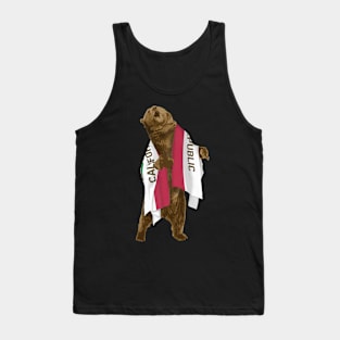 California Bear Dark Tank Top